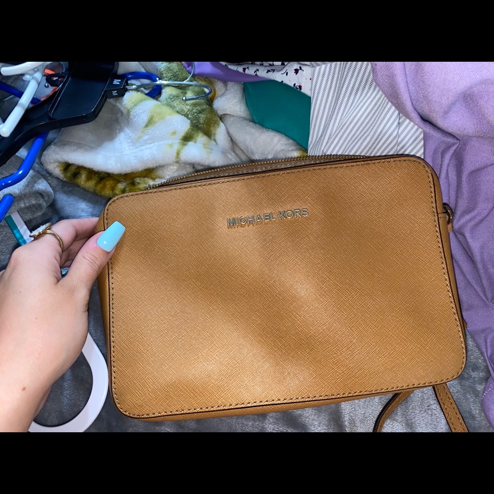 Michael Kors Tan Crossbody Purse